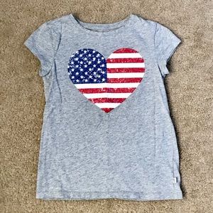 GAP Girl’s American Flag T-Shirt